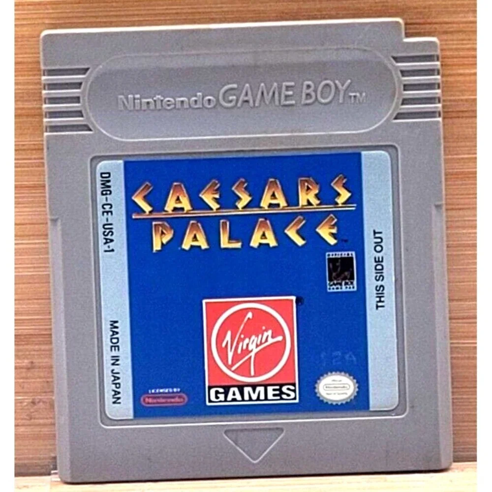 CAESARS PALACE GAME‎ CART ONLY NINTENDO GAME BOY VIRGIN GAMES